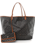 Goyardine Saint Louis GM Black Gold