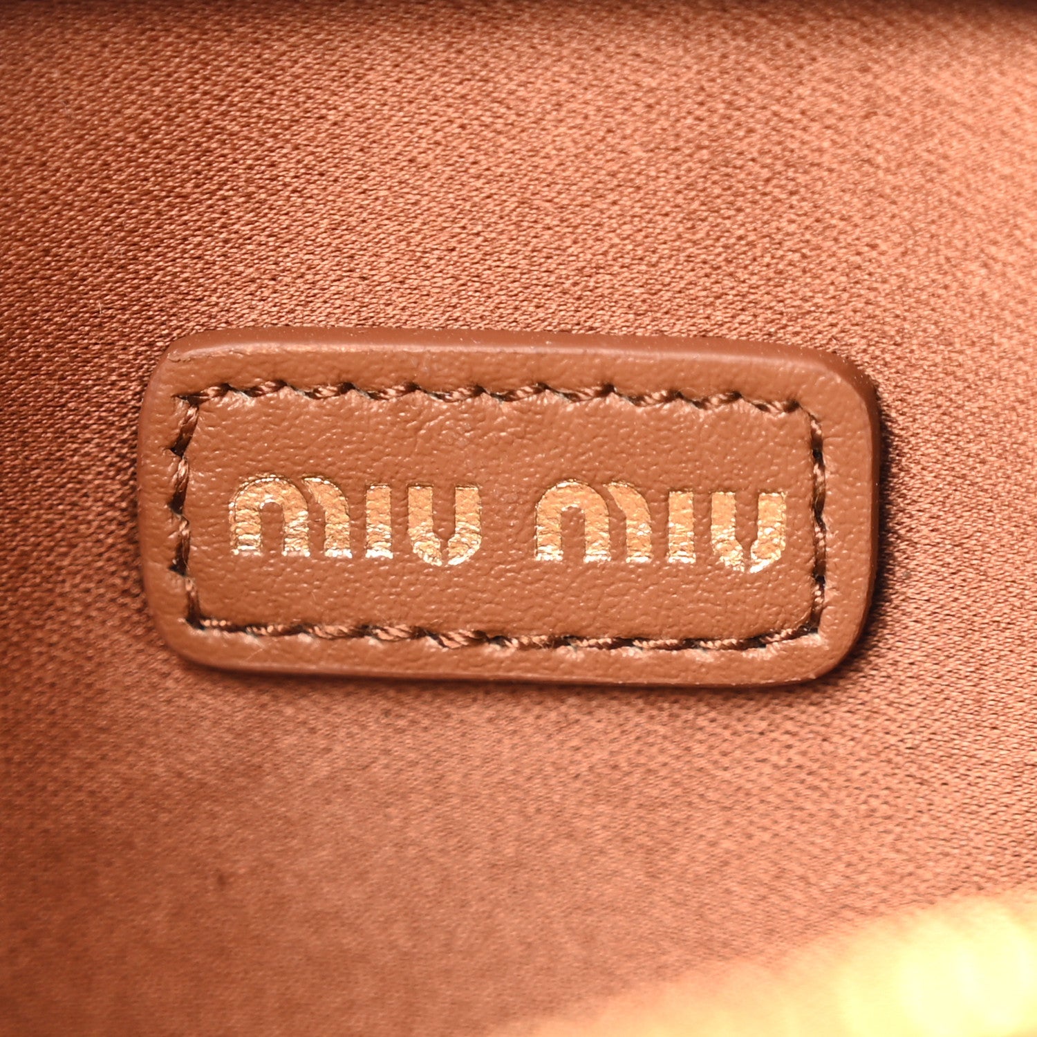 Calfskin Beau Micro Bag Cognac