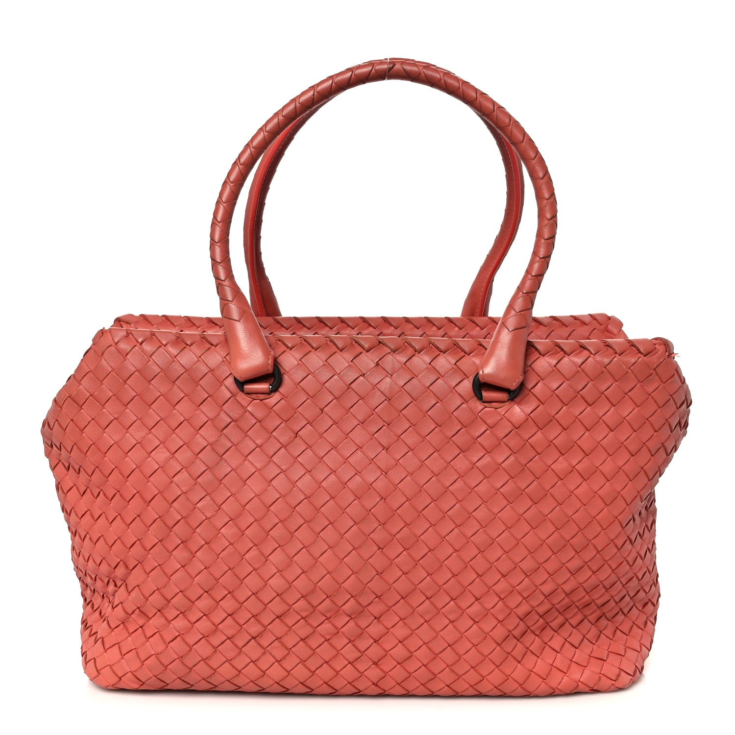 Nappa Intrecciato Brick Tote Pompei