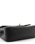 Caviar Quilted Mini Rectangular Flap Black