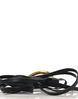Calfskin Wrap Belt Black