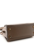 Vitello Tahiti Burro Bi-Color Medium Peekaboo Iconic Essentially Satchel Maya Camelia Confetto