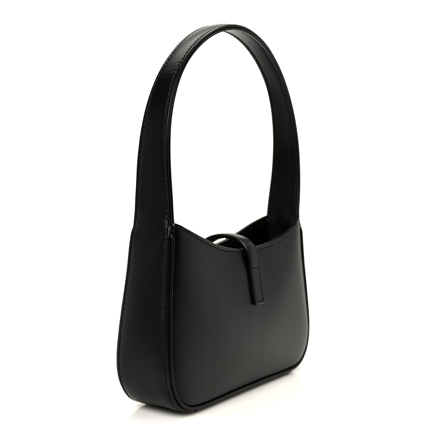 Smooth Calfskin Le 5 A 7 Mini Hobo Black
