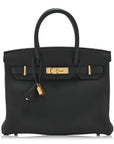 Togo Birkin 30 Bleu Ocean