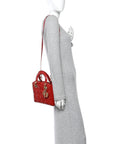 Patent Cannage Small Lady D1OR Red
