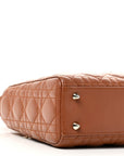 Calfskin Cannage Small My ABCD1OR Lady D1OR Tan