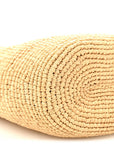 Calfskin Raffia Paulas Ibiza Pochette Bag Natural Tan