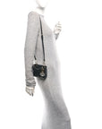 Lambskin Cannage Micro Lady D1OR Black