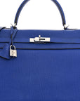Togo Kelly Retourne 35 Bleu Electrique