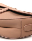 Ultra Matte Calfskin Saddle Bag Blush