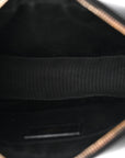 Calfskin Matelasse Monogram Lou Camera Bag Black