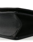 Vitello Mini Virtus Chain Clutch Black