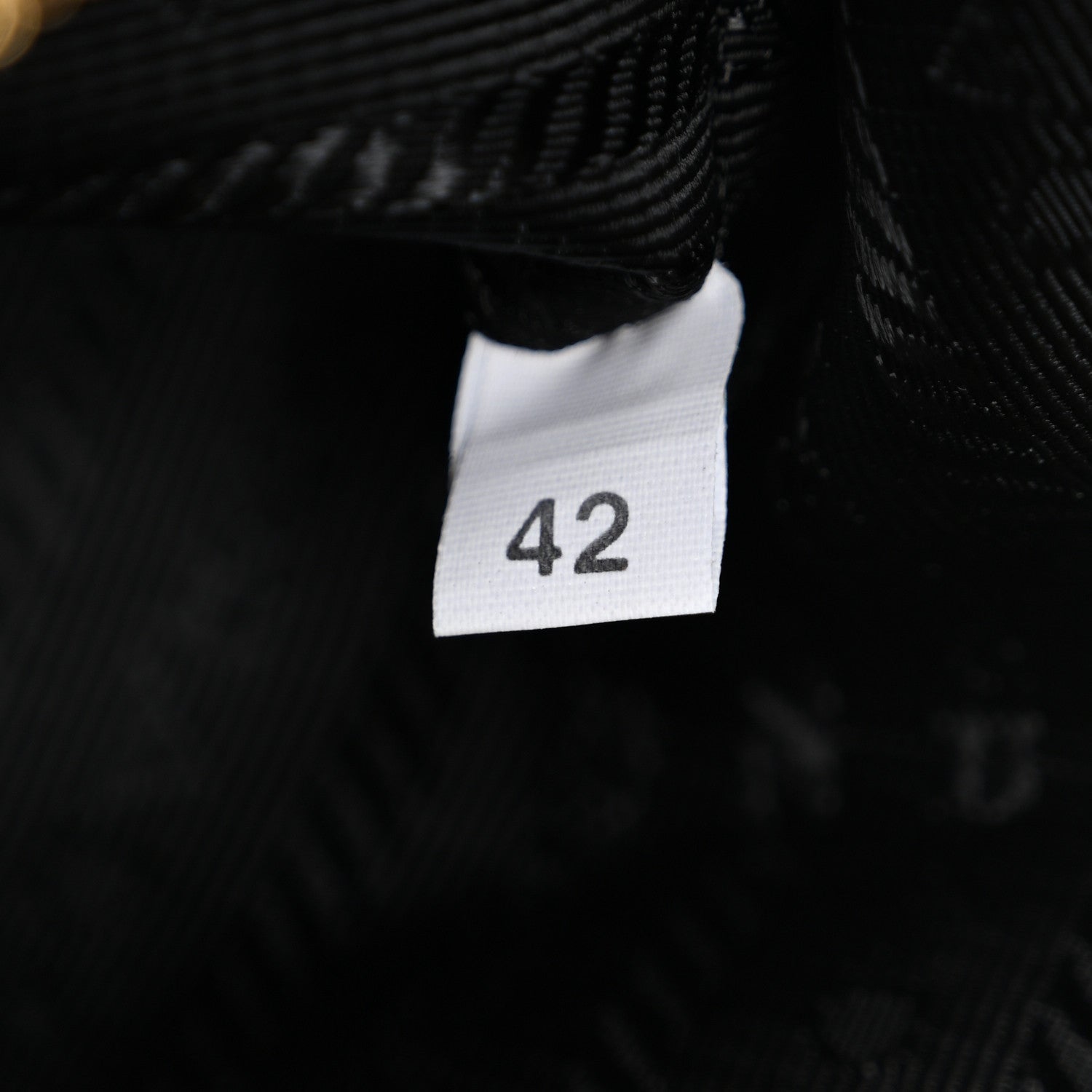 Tessuto Nylon Saffiano Mini Re-Edition 2005 Bag Black