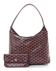 Goyardine Boheme Hobo Burgundy