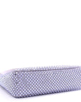 Satin Crystal Mini Re-Edition 2000 Bag Glicine