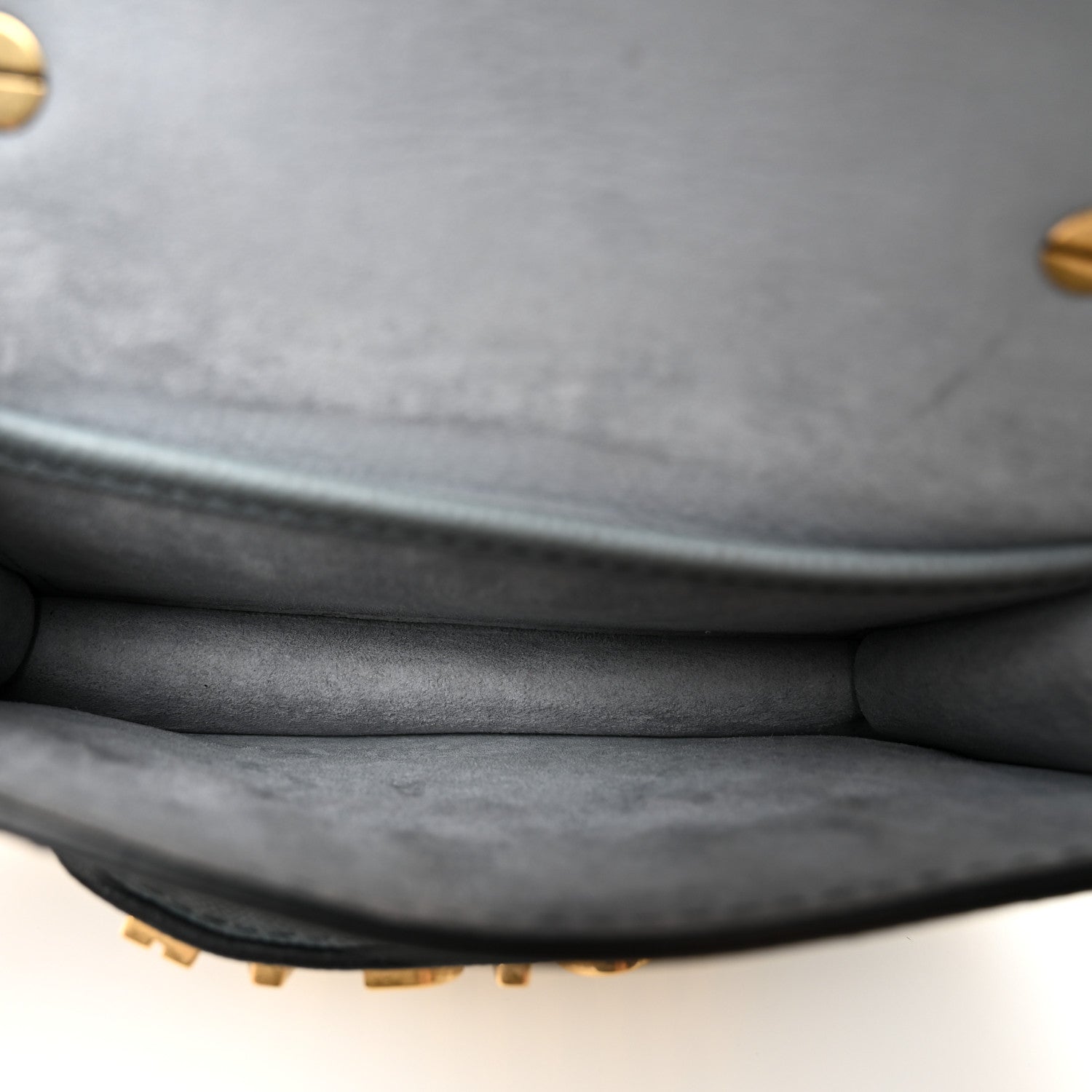 Grained Calfskin Mini J'AD1OR Chain Flap Bag Sky Blue