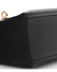 Swift Horseshoe Kelly Pochette Clutch Black Lime