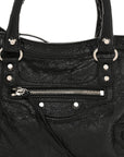 Agneau Arena Silver Hardware Small Le City Black