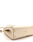 Boarded Plutone Calfskin Medium Jackie 1961 Tote Mystic White