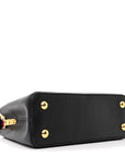 Taurillon Braided Capucines Mini Black