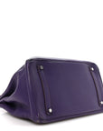 Taurillon Clemence Birkin 35 Iris