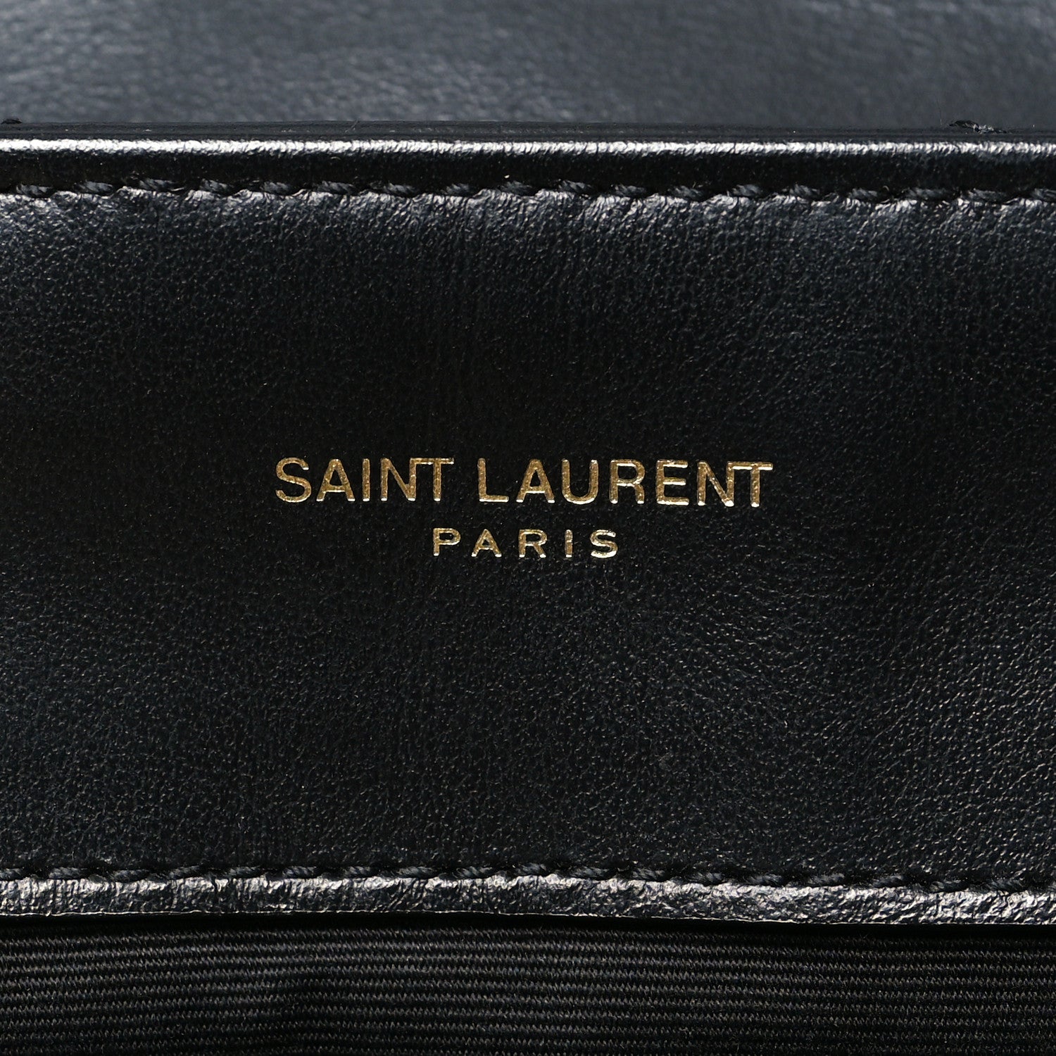 Calfskin Y Quilted Monogram Medium Loulou Chain Satchel Black