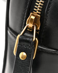 Calfskin Matelasse Monogram Lou Camera Bag Black