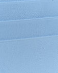 Nappa Intrecciato Continental Flap Wallet Light Blue