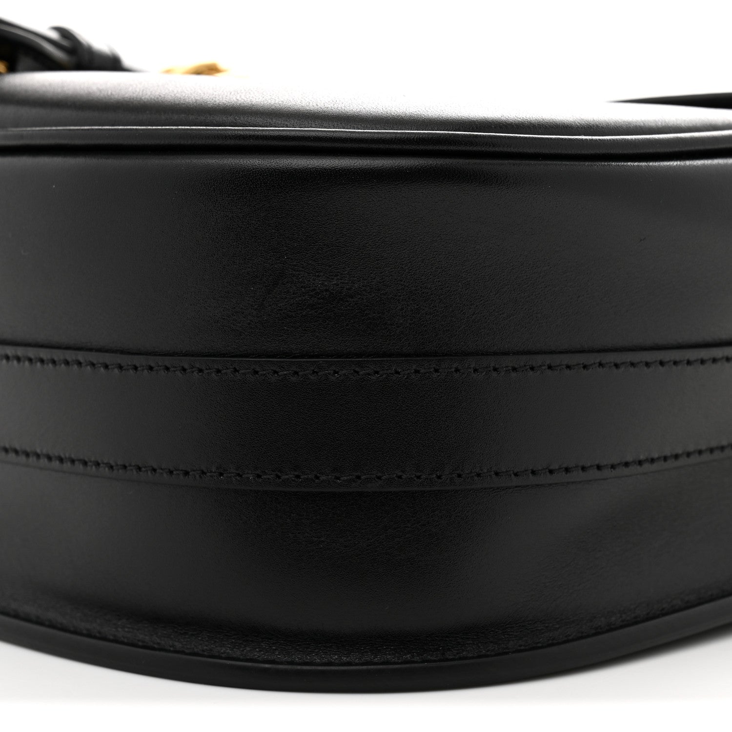 Box Calfskin Large Bobby Flap Black