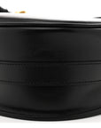 Box Calfskin Large Bobby Flap Black
