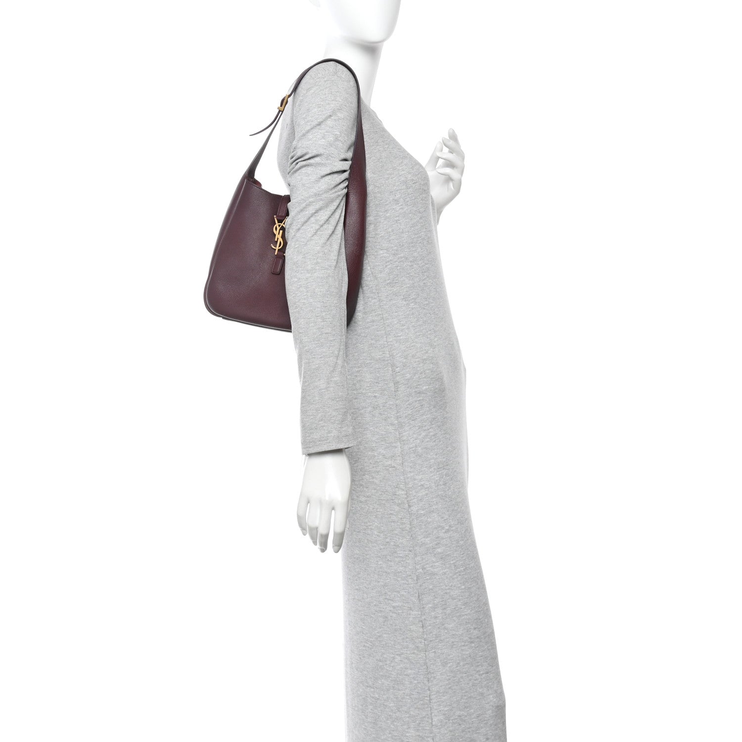 Smooth Calfskin Small Le 5 A 7 Soft Hobo Rouge Legion