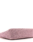 Satin Crystal Mini Re-Edition 2000 Bag Alabastro