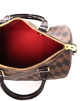 Damier Ebene Speedy Bandouliere 25