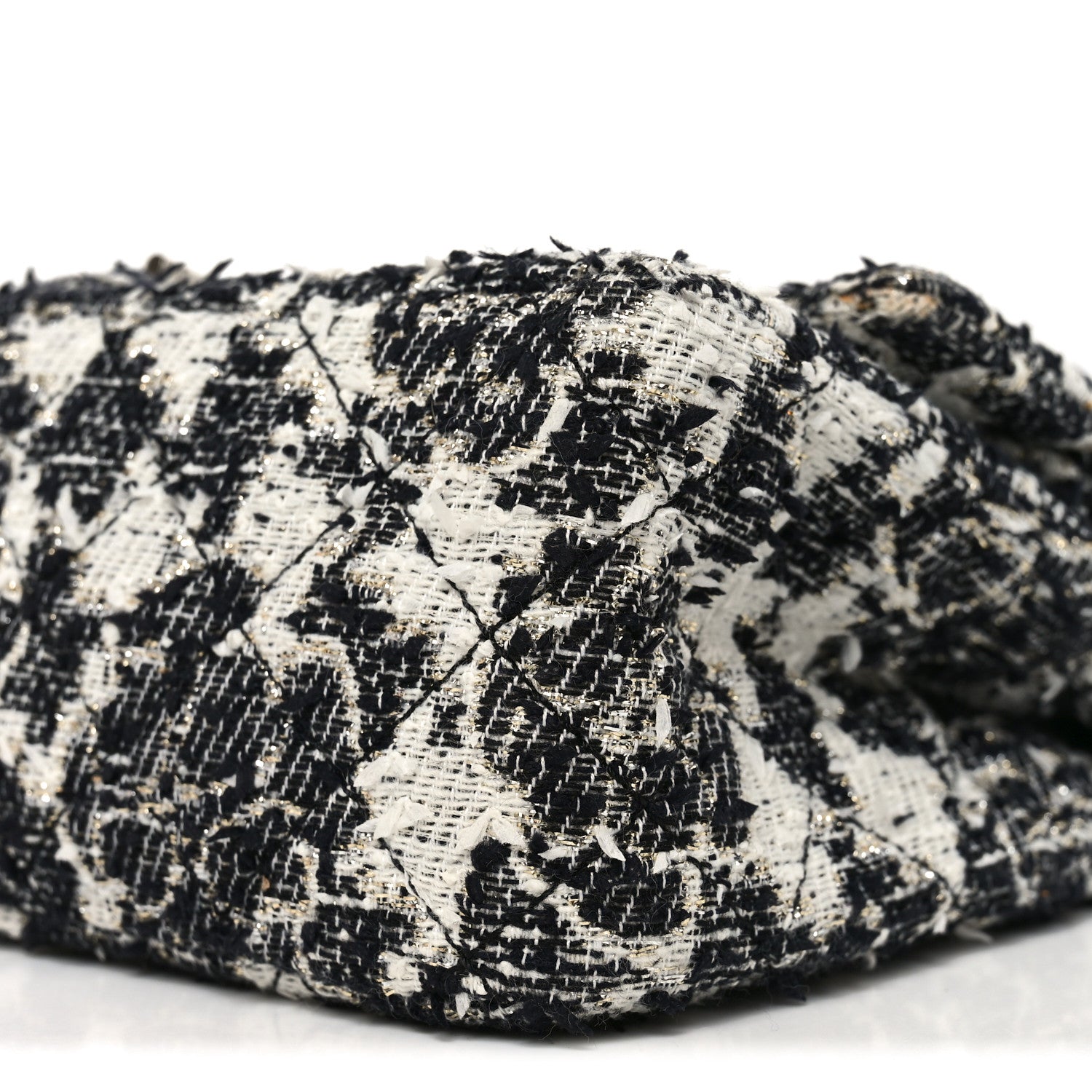 Tweed Camellia Quilted 2.55 Reissue 226 Flap Ecru
