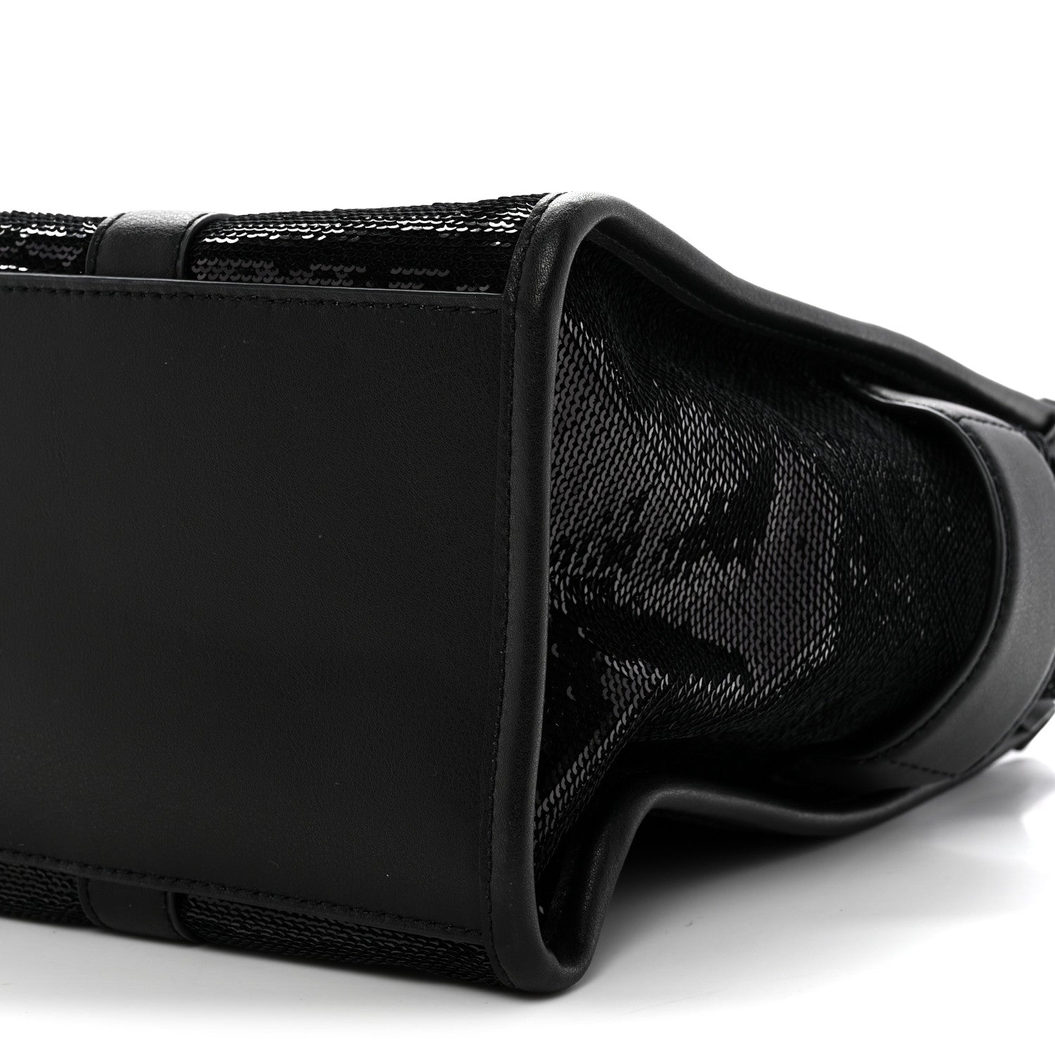 Sequin Medium The Tote Bag Black