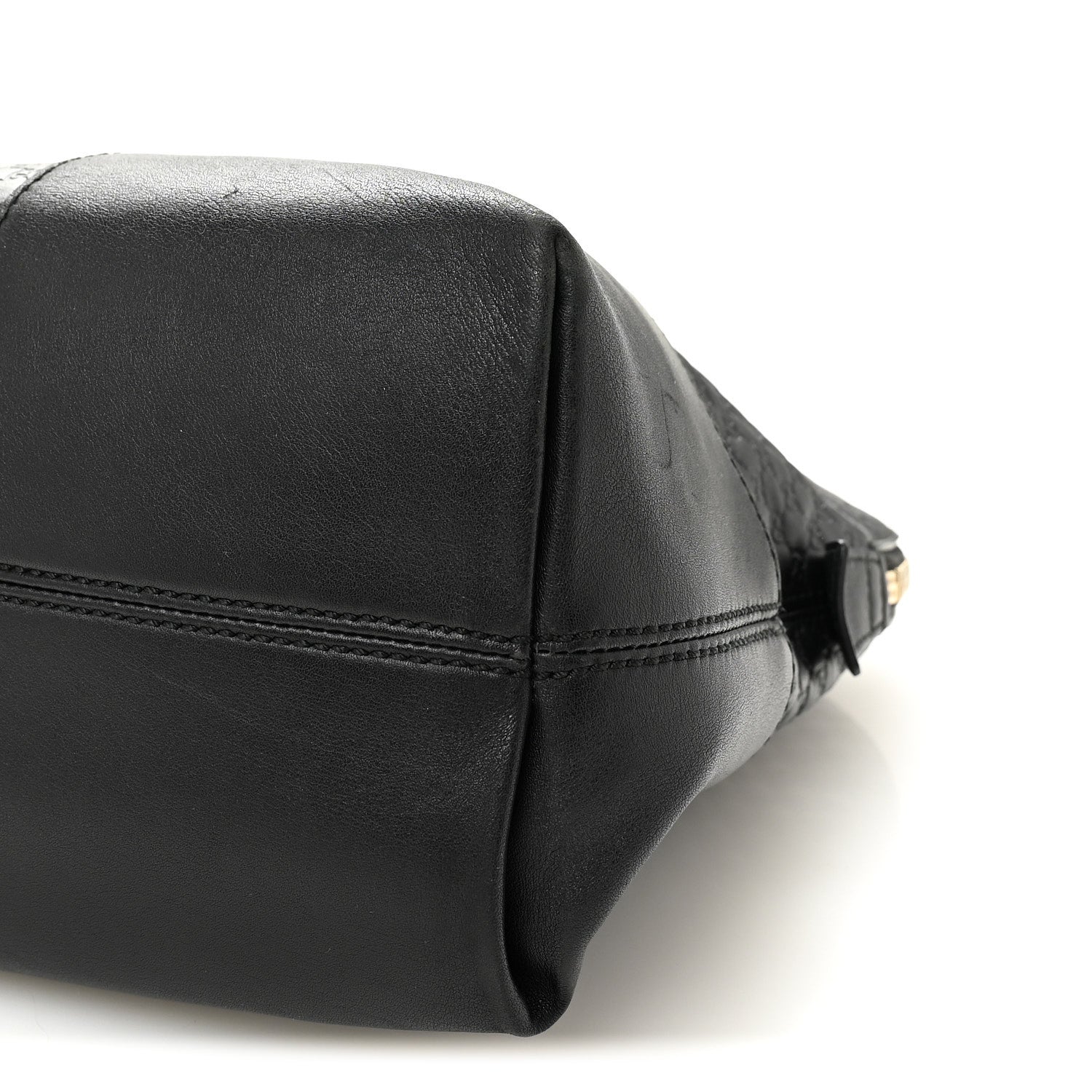 Soft MicroGCCIssima Medium Bree Shoulder Bag Black