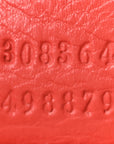 Pebbled Calfskin Small Soho Disco Bag Tabasco Red