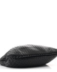 Nappa Intrecciato Medium Veneta Hobo Black