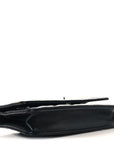 Caviar Quilted CC Turnlock Wallet On Chain WOC Black