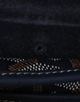 Goyardine Calfskin Mini Alpin Backpack Navy