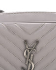 Calfskin Matelasse Monogram Lou Camera Bag Granite