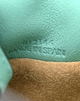 Calfskin Mini Flamenco Knot Bag Fresh Mint