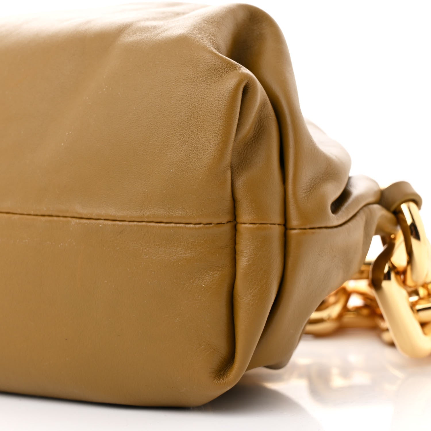 Calfskin The Pouch Chain Teak