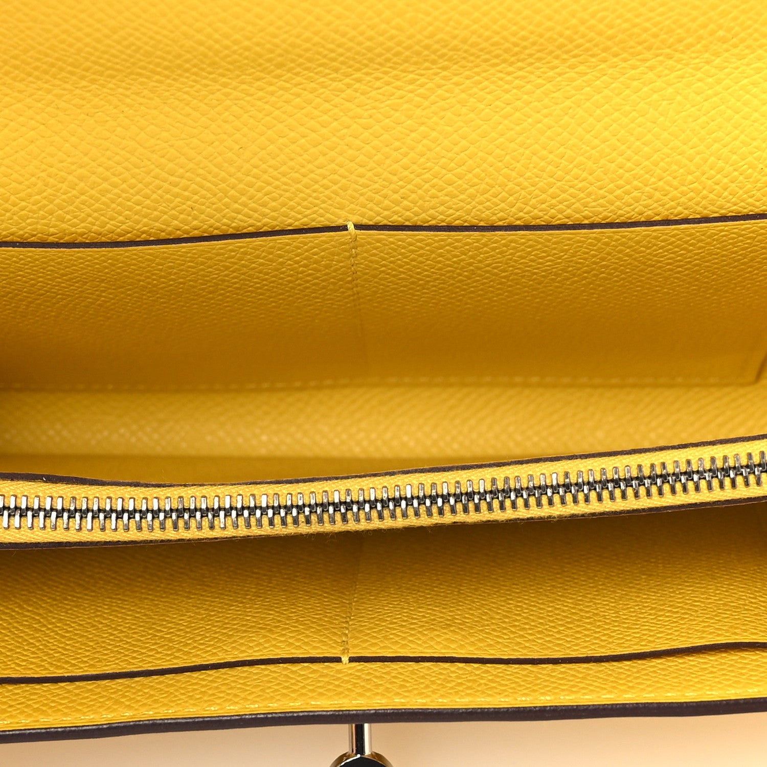 Epsom Kelly Wallet To Go Jaune De Naples