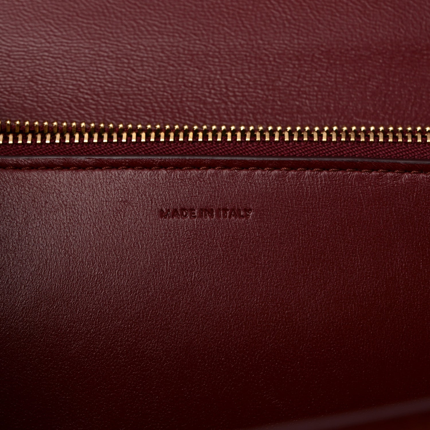 Box Calfskin Medium Classic Box Flap Bag Burgundy