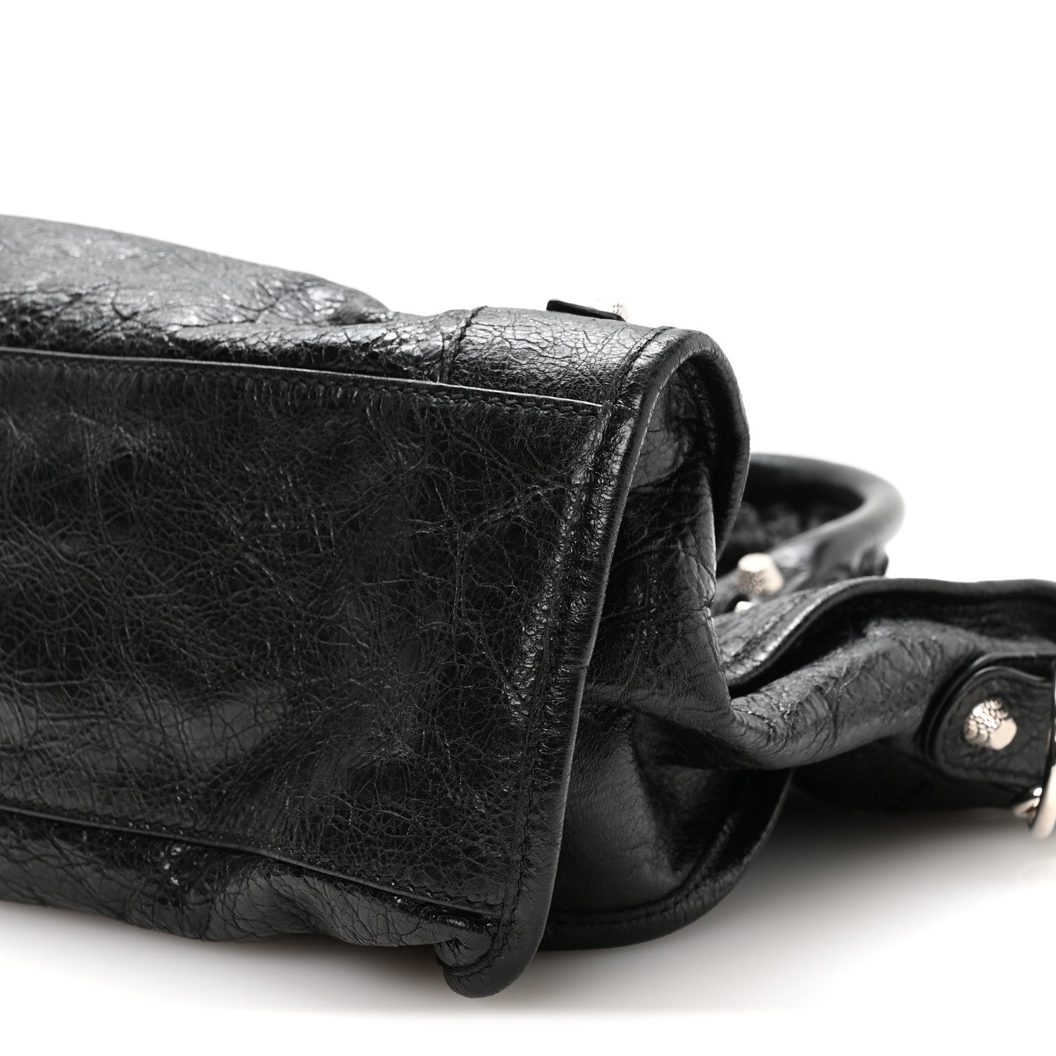 Agneau Giant 12 Silver Hardware City Black