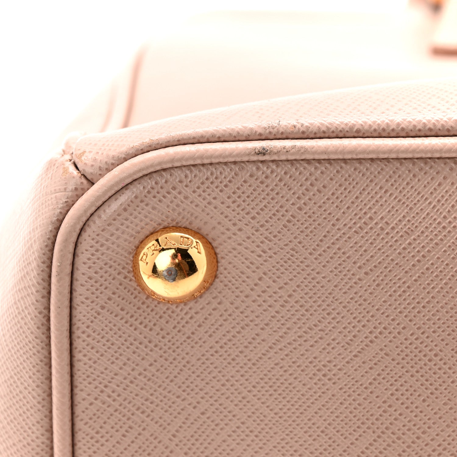 Saffiano Small Galleria Double Zip Tote Cammeo