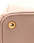 Saffiano Small Galleria Double Zip Tote Cammeo