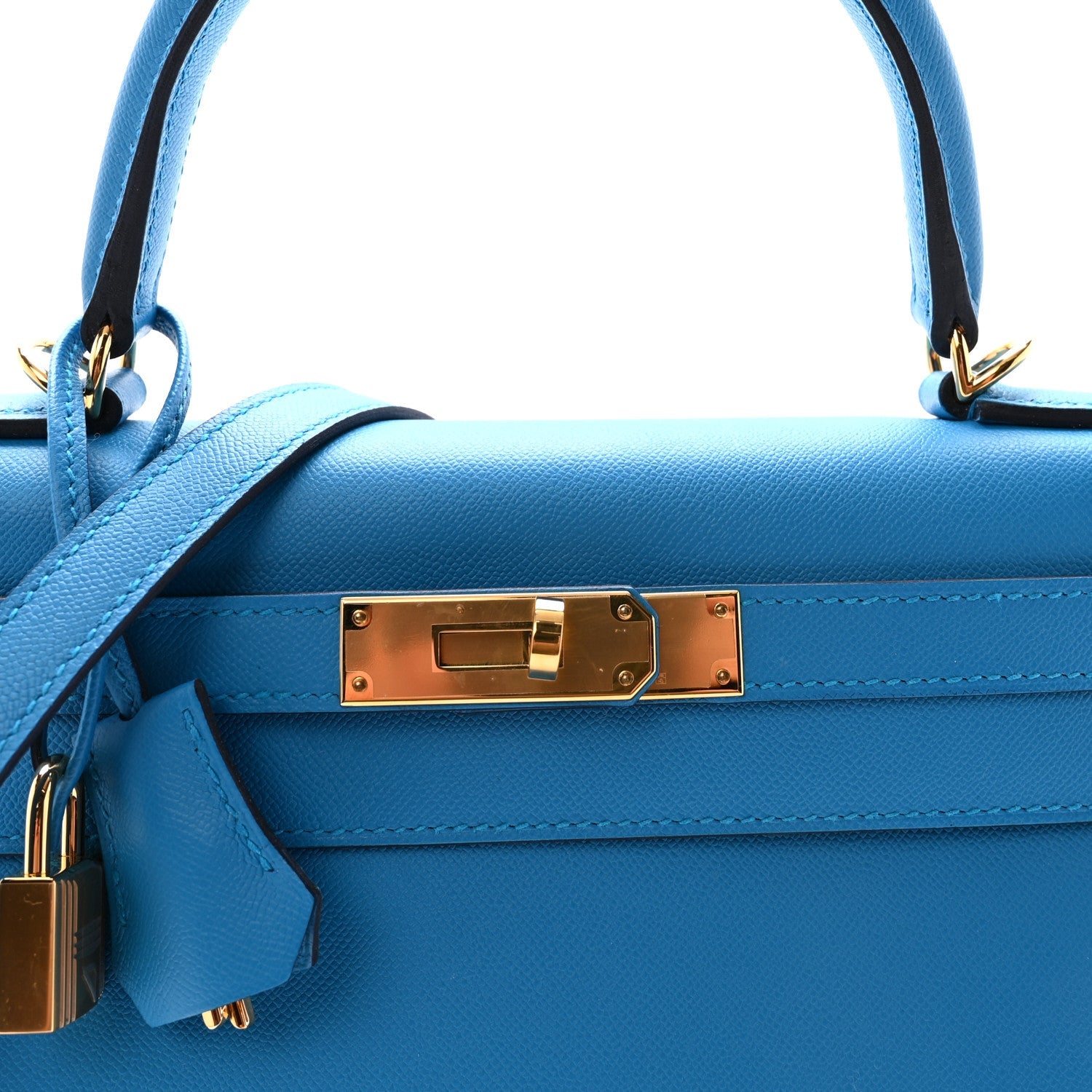 Epsom Kelly Sellier 28 Bleu Frida