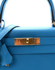Epsom Kelly Sellier 28 Bleu Frida